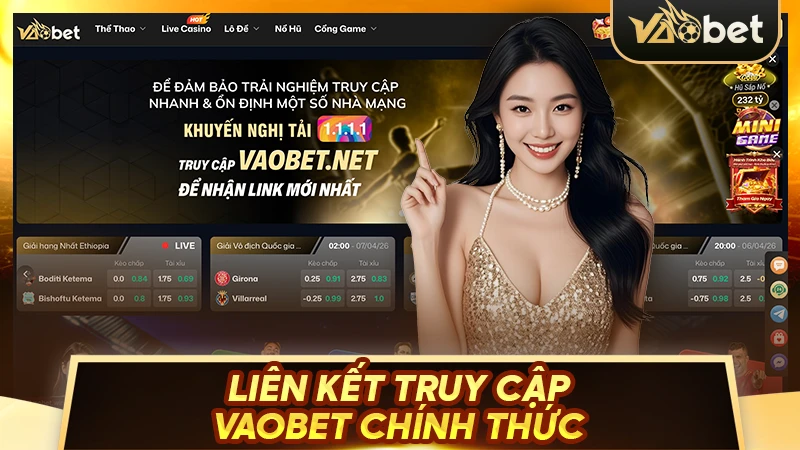 Cập nhật đường dây truy cập chính thức, không chặn